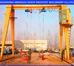 เครนโครงเหล็กแบบเดี่ยวแบบพกพา ปรับความสูงได้ เคลื่อนย้ายง่าย - Product Image 6