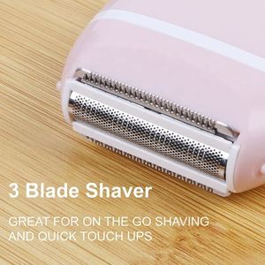 Afeitadora Eléctrica Portátil Mini Impermeable al por Mayor para Mujer, Depiladora, Eliminación de Vello Facial para Mujer - Product Image 4