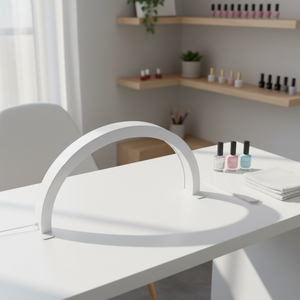 Lampe de bureau LED demi-lune réglable en luminosité OEEM pour manucure et maquillage, sans ombre - Product Image 3