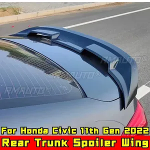 สปอยเลอร์หลังรถยนต์ Civic ลายคาร์บอนไฟเบอร์ สไตล์ GT สำหรับ Honda Civic รุ่นที่ 11 ปี 2022 อุปกรณ์ตกแต่งรถยนต์ - Product Image 2