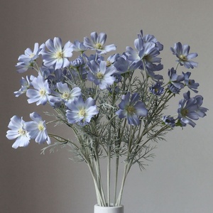 Crisantemo Artificial JingRui, Seda Flocada, <span class=keywords><strong>Cosmos</strong></span> <span class=keywords><strong>Bipinnatus</strong></span>, 5 Colores, 61 cm de Largo, para Decoración del Hogar, Bodas, Graduaciones, Halloween - Product Image 3