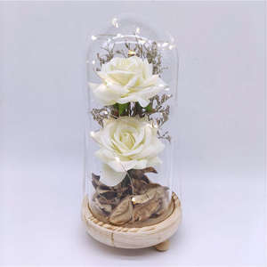 Roses éternelles préservées en verre à <span class=keywords><strong>prix</strong></span> d'usine pour la Fête des Pères - Durée de vie de 3 à 5 ans - Product Image 4