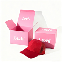Petites boîtes d'expédition en papier plastique de forme trapézoïdale de luxe avec logo personnalisé pour chapeaux casquettes de baseball Boîte d'emballage de stockage