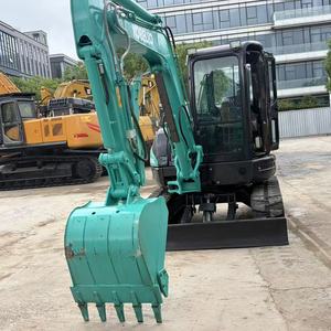 Mini-excavatrice Kobelco SK50SR 5 tonnes avec godet de terrassement d'occasion - Product Image 3