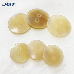 2 lỗ 4 lỗ tự nhiên sừng nút áo khoác ngoài trang trí sừng nút 23mm 25mm trumpet nút - Product Image 1