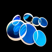 Lente Protectora Láser de Alta Precisión D24.9x1.5  D27.9x4.1  D37x7 mm 1064nm Ventana Óptica para Accesorios de Máquinas Láser de Fibra