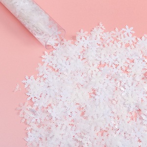 Nuovo Cannone Sparacoriandoli Bianco a Fiocchi di Neve, Tubo in PVC da 30 cm, Sparacoriandoli Manuale per Feste a Tema Natale, Matrimoni e Frozen - Product Image 5