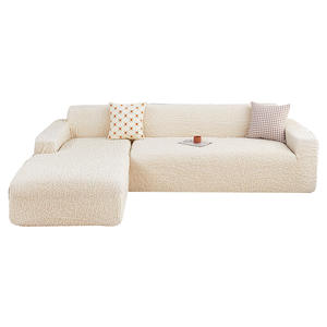 Funda Elástica Jacquard con Diseño Floral Moderno, Ajuste Perfecto 3211, Protección Contra Arañazos de Gatos/Perros, Tela de Alta Calidad - Product Image 1