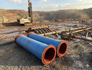 Manguera de Goma <span class=keywords><strong>Resistente</strong></span> <span class=keywords><strong>al</strong></span> Desgaste Industrial para Cementos y Lodos, para Minería y Dragado - Product Image 6