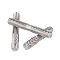 Factory Wholesale M5 M6 M8 M10 Stainless Steel 304 Thread Bolts Rod Double End Stud
