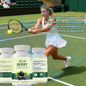 SUNI OEM/ODM/OBM Natural Herbal 100% Pure Açaí <span class=keywords><strong>Berry</strong></span> Cápsulas Cápsulas Extrato de Açaí <span class=keywords><strong>Berry</strong></span> - Product Image 5