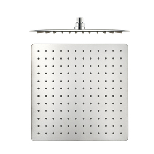 HIDEEP 12 Inch Stainless Steel Rainfall <strong>Shower</strong> Head Brushed Finish Easy Installation Bathroom <strong>Shower</strong> <strong>Accessories</strong> - Product Image 4