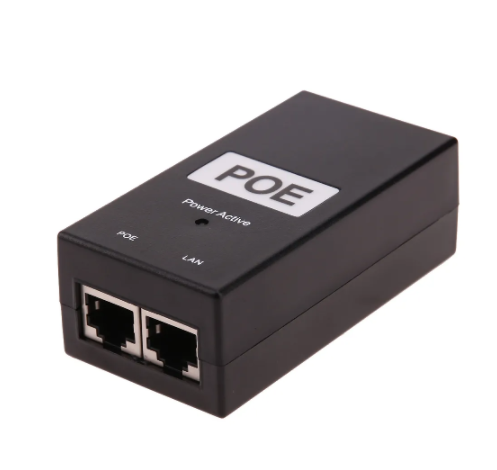 POE Injector 48V 0.5A Desktop Ethernet Power Supply Adapter