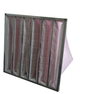 Filtre à air de poche à efficacité moyenne F5 F6 <span class=keywords><strong>F7</strong></span> F8 F9, filtre à sac collecteur de poussière pour salle blanche - Product Image 2