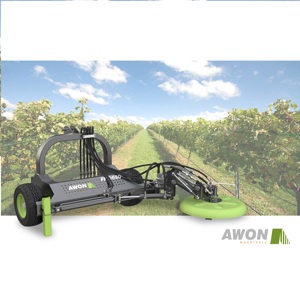 AWON FSD550 çim kesici Mulcher döner yan Trim biçme makinesi yan vardiya diskli çim biçme makinesi çim biçme makinesi küçük traktör için