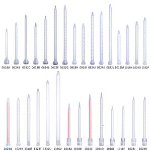Смесительные насадки для эпоксидных смол 0624 MC PP, статические смесители, 24 спиральные элементы, для картриджей 400 мл и 600 мл, соотношение 1:1 и <span class=keywords><strong>2</strong></span>:1, для двухкомпонентных клеев, белые, ISO GS - Product Image 4