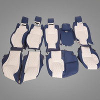 Housses de Sièges en Cuir Complètes Land Rover Couleurs et Motifs Personnalisés pour Range Rover L322 L405 L460 L494 L461 Defender L663