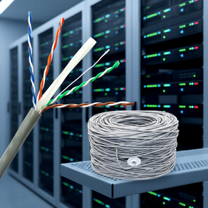 <span class=keywords><strong>Cable</strong></span> LAN <span class=keywords><strong>Cat</strong></span> <span class=keywords><strong>6a</strong></span> CCA de 305m, PVC, para Interiores, UTP, <span class=keywords><strong>Cable</strong></span> de Comunicación de Alto Rendimiento, <span class=keywords><strong>Precio</strong></span> de Fábrica - Product Image 1