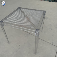Youyizuo pas cher faible MOQTransparent chaise de Bar extérieur salle à manger linge de Table de mariage acrylique candélabre Table pièce maîtresse grand étage