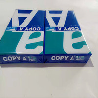 Papel de Copia A4 para Oficina, Fabricado en China, Alto Brillo CIE, Buena Blancura, 100% Pulpa de Madera, 80 g/m², 500 Hojas/Resma, 5 Resmas/Caja