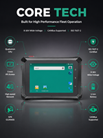Tableta Android Resistente de 5 Pulgadas, Qualcomm Quad Core, 4G LTE, Wi-Fi, GPS, RS232, RS485, GPIO, Nueva Terminal para Gestión de Flotas de Vehículos