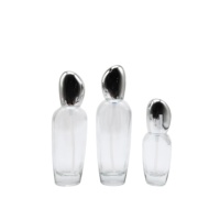 Forme spéciale de haute qualité 120 ML 100 ML 40 ML 50 g 30 g bouteille en verre cosmétique pour crème de peur de la peau