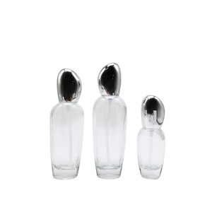 Botol kaca kosmetik untuk kulit menakutkan, bentuk khusus 120 ML 100 ML 40 ML 50 g 30 g bentuk khusus - Product Image 3