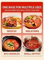 Base de Sopa Picante Sangu Maocai para Uso Doméstico, Sopa de Tomate, Caldo de Hueso, Ingredientes Picantes Especiales, Condimento para Hot Pot, Base para Hot Pot Pequeño