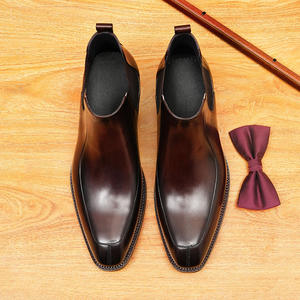 Zapatos de cuero casuales de lujo de alta calidad para hombre, cuero formal de negocios, estilo británico - Product Image 2