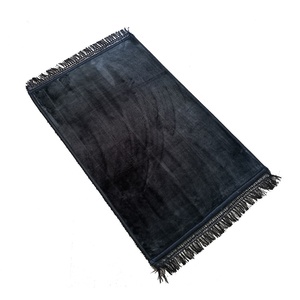 Bancy nuovo Design classico tappeto da preghiera antiscivolo Islam regali tappetino da preghiera tappetino da preghiera musulmano in tinta unita - Product Image 4
