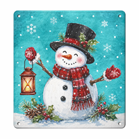 Nouvelle plaque murale vintage en métal Joyeux Noël 2026, idées cadeaux, plaque murale rétro personnalisée pour les fêtes, souvenirs de Noël pour amis et famille