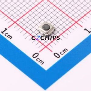 HX TS3315A-H 250gf Tactile Switch SMD Switch Single Pole Single Throw Round Button 2.5N Vertical Mount - Product Image 1