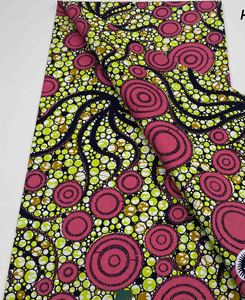 Mode Nigériane 2025 Nouveau Design Tissu Wax <span class=keywords><strong>Africain</strong></span> Véritable Wax Imprimé Pagnes 6 Yards Dentelle 100% Coton Durable - Product Image 6