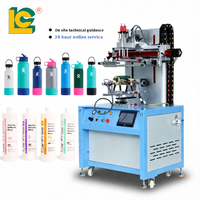 Máquina de Serigrafía Semiautomática de Alta Precisión para Botellas de Vidrio, Vasos de Plástico, Latas y Tubos Metálicos - Nueva