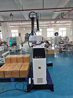Robot Palletizer Enam-Axis Otomatis untuk Lini Otomatisasi Penumpukan Karton Minuman dan Industri, Tugas Berat 50kg