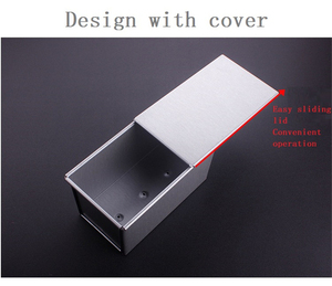 Mini conjunto rectangular de hojalata para hornear, sartenes antiadherentes con tapa, perfecto para Pan y carne - Product Image 3