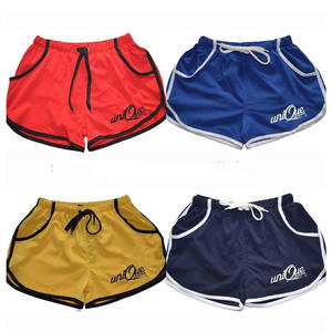 Pantalones Cortos Bermuda para Hombre, 100% Algodón Ecológico, Secado Rápido, Transpirables, Cierre con Cordón, Cintura Media, Estilo Deportivo, Decoración con Parches - Product Image 1