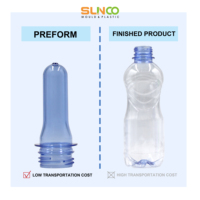 Solutions personnalisables de préformes PET de 28 mm, allant des bouteilles d'eau légères de 14 g à 60 g