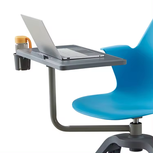 Usine directement en gros populaire DX01 + 03R chaise d'étude/chaise de classe/chaise de formation avec bloc-notes - Product Image 2