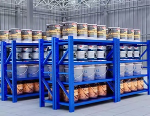İstiflenebilir Civatasız Çelik Depolama Rafları, Depo ve Fabrika Kullanımı için Ayarlanabilir Ağır Hizmet Rafları - Product Image 4