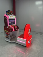 Machine de jeu d'arcade de course pour enfants à monnayeur, simulateur de conduite pour enfants, machine de jeu de course pour parc d'attractions intérieur