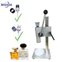 Machine de capsulage à sertir manuelle de bureau 13MM-20MM Machine de capsulage de parfum Machine de sertissage de parfum Machines d'emballage