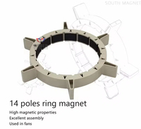 Y33 + bahan ABS kipas BLDC, aksesori Motor cincin magnetik Rotor harga rendah