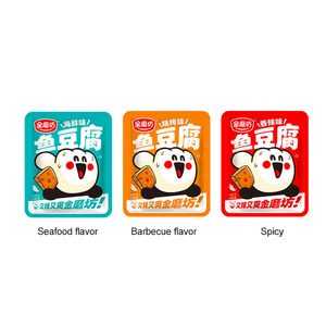 Snacks en gros 50 petits sacs snacks <span class=keywords><strong>poisson</strong></span> tofu prêts à manger snacks exotiques - Product Image 6