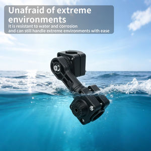 VINmounts LiveScope LVS32 Transducer Mount 360 Degree Rotating Adjustable Pole Mount Composite Nylon Black Corrosion Resistant - Product Image 5