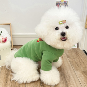 Autunno inverno nuovi vestiti in pile per cani orsacchiotto Bichon barboncino piccolo cane pile tedesco vestito a due gambe - Product Image 6