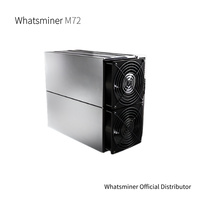 MicroBT Whatsminer M72 SHA-256 Bitcoin Miner 274TH/s Équipement de minage crypto haute efficacité-ASICARK