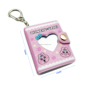 Portafotos de PVC Personalizado, Mini Álbum para Tarjetas Fotográficas, Llavero, Estuche para Tarjetas de Vinilo, Bonito Libro de Almacenamiento de Fotos Instantáneas para Tarjetas de Ídolos - Product Image 6