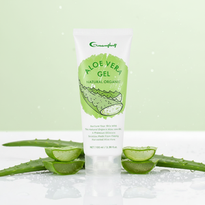 Gel de Aloe Vera de Marca Privada, Antioxidante, Hidratante, Equilibrante, Refrescante, Humectante y Calmante, Gel de Aloe Vera <span class=keywords><strong>para</strong></span> Después <span class=keywords><strong>del</strong></span> <span class=keywords><strong>Sol</strong></span> - Product Image 1