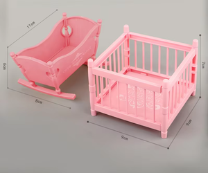 โมเดลเค้กใหม่, เฟอร์นิเจอร์ตกแต่ง, เปล, เตียงเด็ก, ข้างเตียง, <span class=keywords><strong>บ้าน</strong></span>จำลองข<span class=keywords><strong>น</strong></span>าดเล็ก, แม่พิมพ์อบขนม - Product Image 2